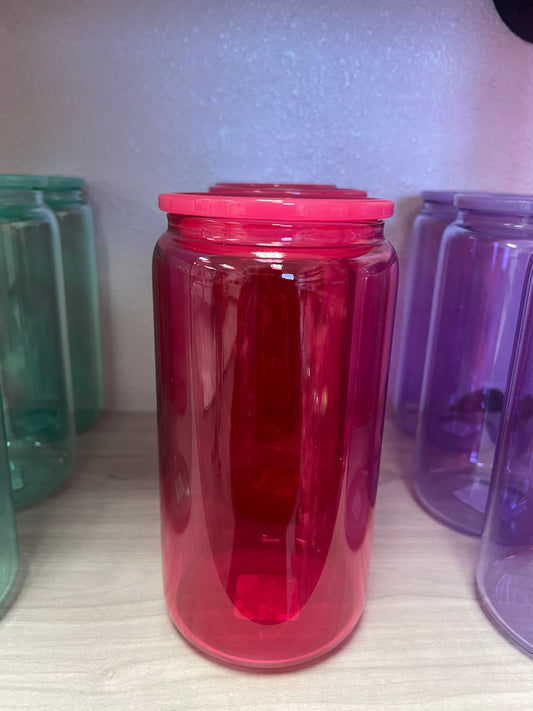 16oz Jelly Glass Cans